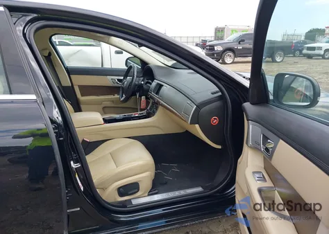 2013 Jaguar Xf I4 T из США, поврежденный, VIN SAJWA0ES9DPS98645